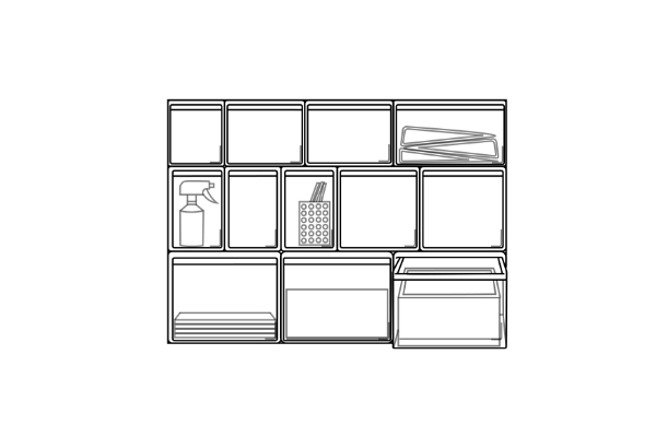 適材適所の収納計画
