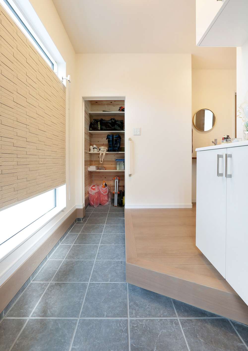 宇都宮市の注文住宅玄関