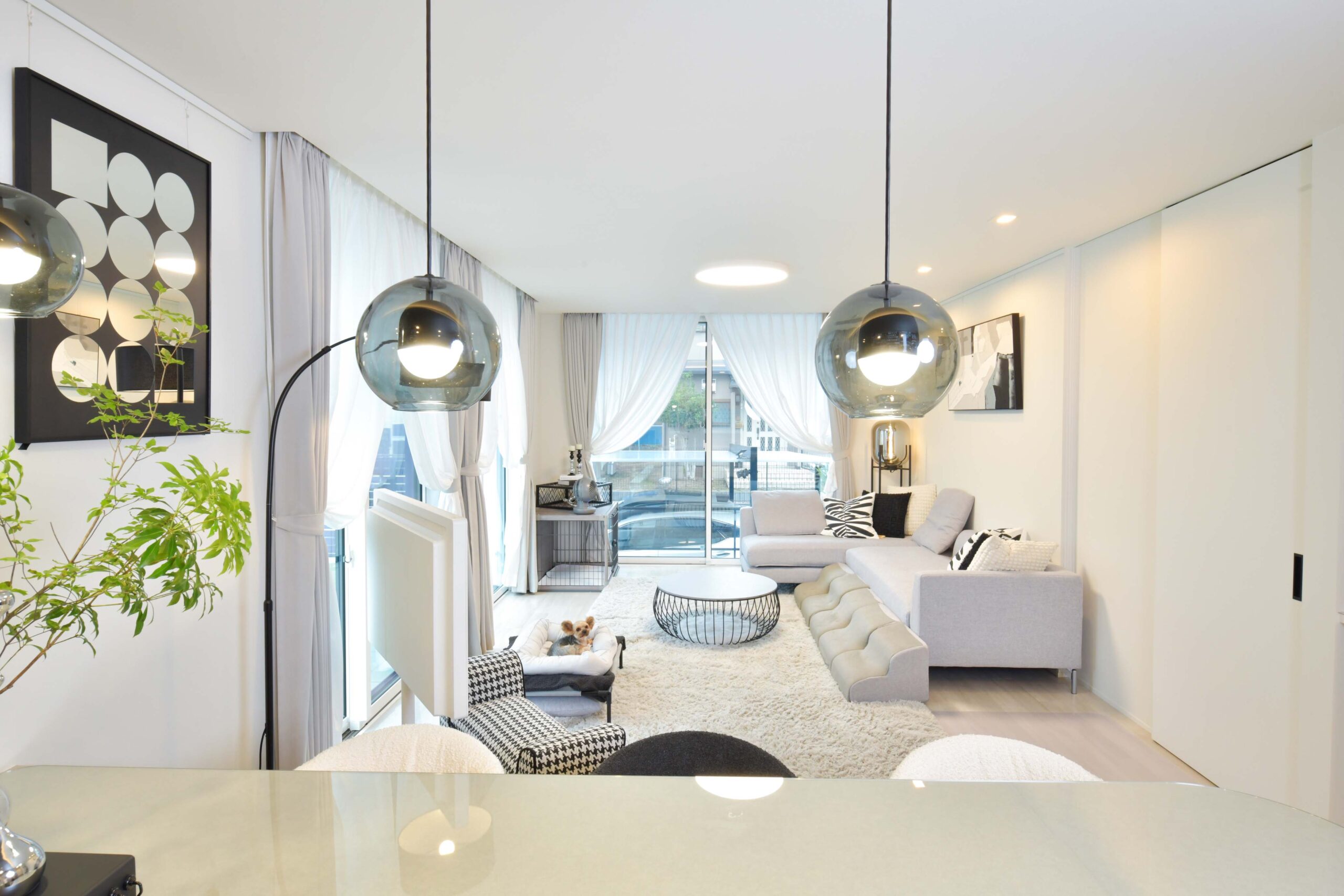 宇都宮市の注文住宅のリビング